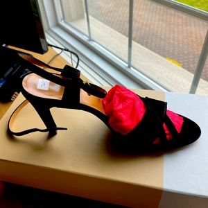 Bally sandals in black . Brand new in a box